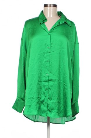 Дамска риза H&M, Размер M, Цвят Зелен, Цена 25,99 лв.