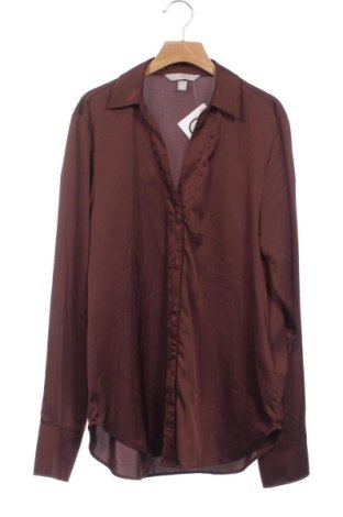 Cămașă de femei H&M, Mărime XS, Culoare Maro, Preț 69,63 Lei