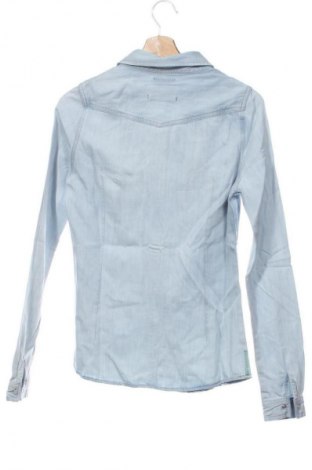 Damenbluse One Green Elephant, Größe XS, Farbe Blau, Preis 13,99 €