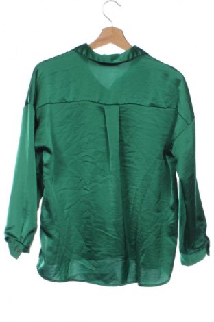 Cămașă de femei Zara, Mărime XS, Culoare Verde, Preț 91,99 Lei