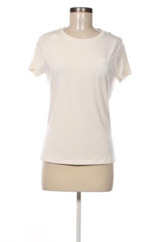 Γυναικείο t-shirt 4F, Μέγεθος L, Χρώμα Εκρού, Τιμή 24,99 €