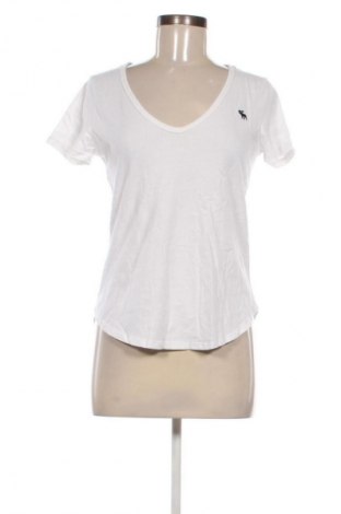 Tricou de femei Abercrombie & Fitch, Mărime S, Culoare Alb, Preț 118,99 Lei