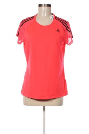 Damen T-Shirt Adidas, Größe L, Farbe Rot, Preis 16,99 €