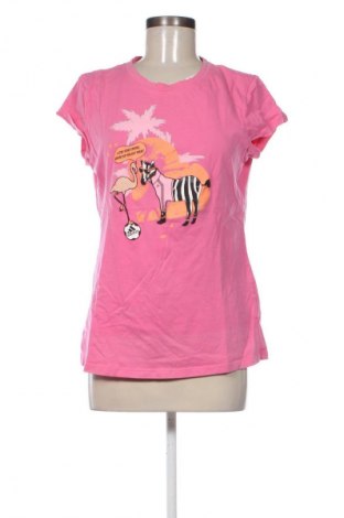 Damski T-shirt Adidas, Rozmiar L, Kolor Różowy, Cena 63,62 zł