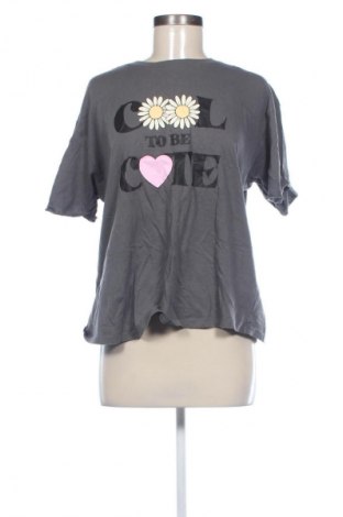 Dámske tričko Bershka, Veľkosť S, Farba Sivá, Cena  4,95 €