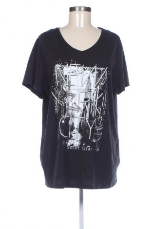 Damen T-Shirt Bpc Bonprix Collection, Größe XXL, Farbe Schwarz, Preis 9,00 €