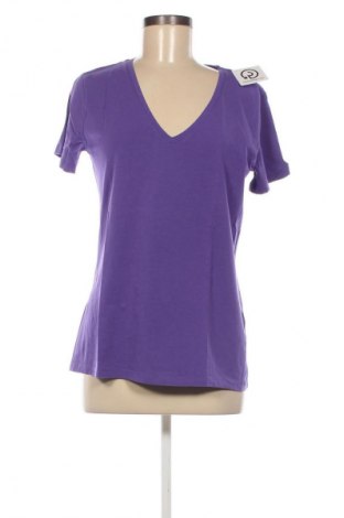 Damski T-shirt C&A, Rozmiar XL, Kolor Fioletowy, Cena 41,81 zł