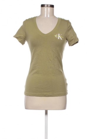Dámské tričko Calvin Klein Jeans, Velikost M, Barva Zelená, Cena  1 165,00 Kč