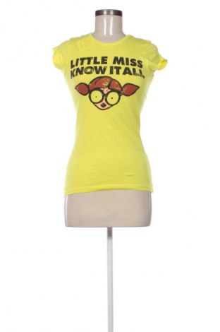 Tricou de femei Fishbone, Mărime S, Culoare Galben, Preț 48,21 Lei