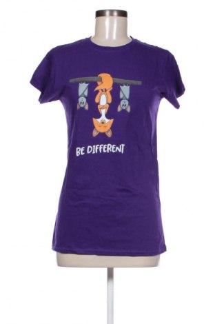Damen T-Shirt Gildan, Größe L, Farbe Lila, Preis € 8,99