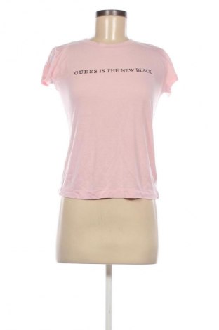 Damski T-shirt Guess, Rozmiar S, Kolor Różowy, Cena 75,40 zł