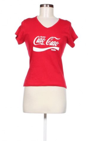 Damski T-shirt Hanes, Rozmiar M, Kolor Czerwony, Cena 39,90 zł