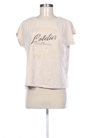 Damski T-shirt Janina, Rozmiar M, Kolor ecru, Cena 16,21 zł