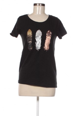 Γυναικείο t-shirt ONLY, Μέγεθος S, Χρώμα Μαύρο, Τιμή 13,99 €