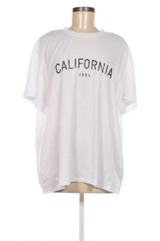 Γυναικείο t-shirt SHEIN, Μέγεθος XXL, Χρώμα Λευκό, Τιμή 9,99 €