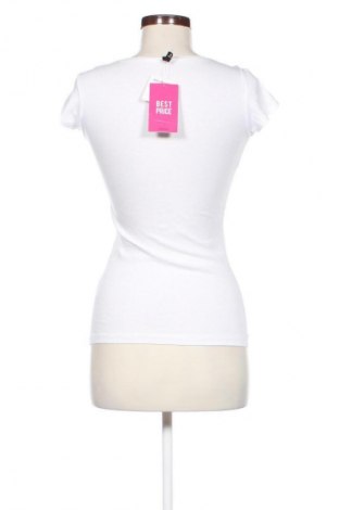 Γυναικείο t-shirt Sinsay, Μέγεθος S, Χρώμα Λευκό, Τιμή 17,07 €