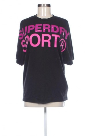 Damski T-shirt Superdry, Rozmiar M, Kolor Czarny, Cena 57,00 zł