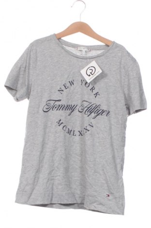 Γυναικείο t-shirt Tommy Hilfiger, Μέγεθος XS, Χρώμα Γκρί, Τιμή 21,99 €