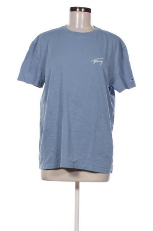 Damski T-shirt Tommy Jeans, Rozmiar M, Kolor Niebieski, Cena 215,99 zł
