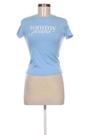 Γυναικείο t-shirt Tommy Jeans, Μέγεθος S, Χρώμα Μπλέ, Τιμή 21,99 €