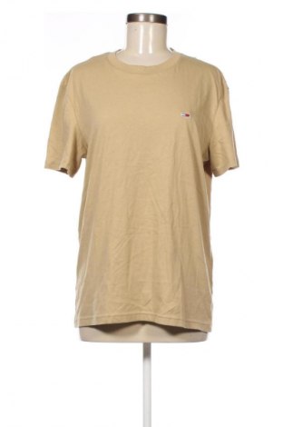 Női póló Tommy Jeans, Méret L, Szín Bézs, Ár 20 769 Ft