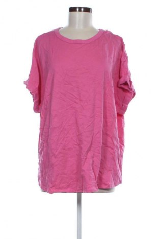 Дамска тениска Unbranded, Размер 5XL, Цвят Розов, Цена 17,99 лв.