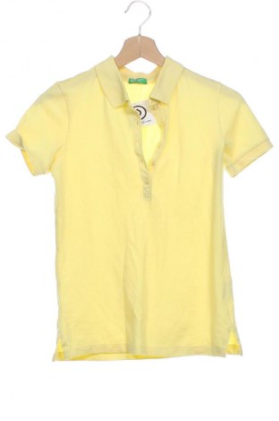 Damski T-shirt United Colors Of Benetton, Rozmiar XS, Kolor Żółty, Cena 43,99 zł