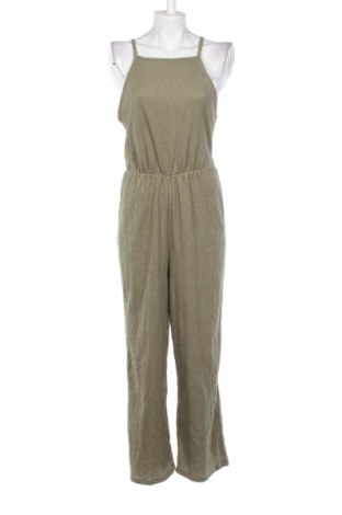 Salopetă lungă de damă Bershka, Mărime L, Culoare Verde, Preț 163,99 Lei