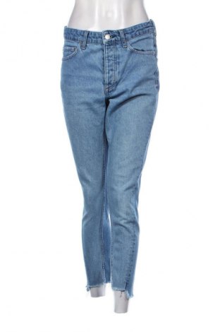 Damskie jeansy H&M, Rozmiar S, Kolor Niebieski, Cena 68,52 zł