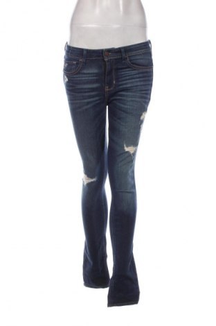 Damskie jeansy Hollister, Rozmiar M, Kolor Niebieski, Cena 54,99 zł