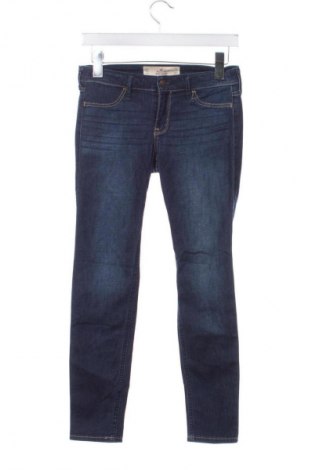 Blugi de femei Hollister, Mărime M, Culoare Albastru, Preț 63,99 Lei