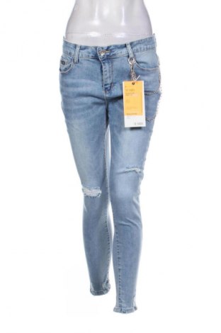 Blugi de femei M.Sara, Mărime XL, Culoare Albastru, Preț 112,99 Lei