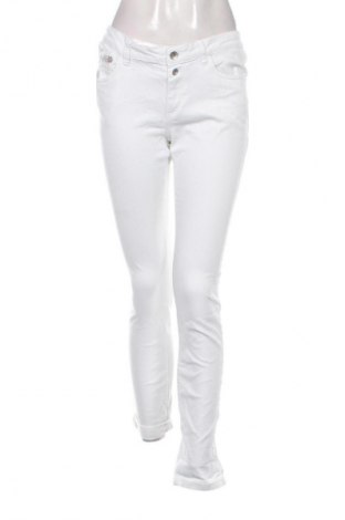 Damskie jeansy TCM, Rozmiar M, Kolor Biały, Cena 43,99 zł