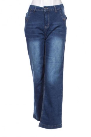 Damskie jeansy Unbranded, Rozmiar XL, Kolor Niebieski, Cena 68,33 zł
