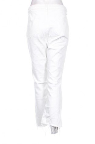 Blugi de femei Zara, Mărime XL, Culoare Alb, Preț 91,99 Lei