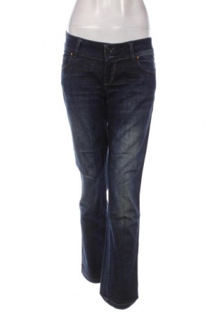 Blugi de femei Zara, Mărime XL, Culoare Albastru, Preț 71,96 Lei