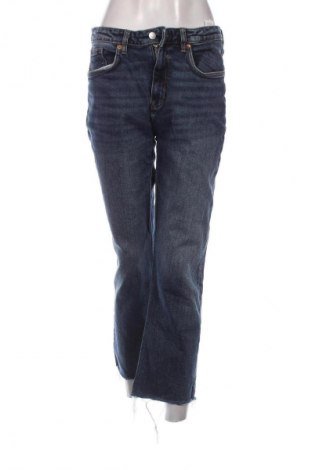 Blugi de femei Zara, Mărime M, Culoare Albastru, Preț 40,99 Lei