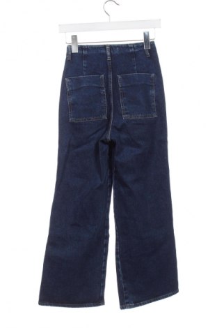 Damskie jeansy Zara, Rozmiar XXS, Kolor Niebieski, Cena 63,31 zł