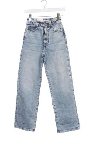 Дамски дънки Zara, Размер XXS, Цвят Син, Цена 26,87 лв.