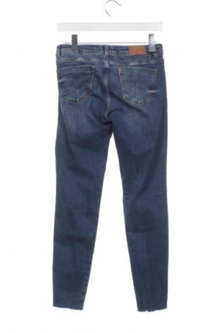 Blugi de femei Zara, Mărime XS, Culoare Albastru, Preț 73,00 Lei