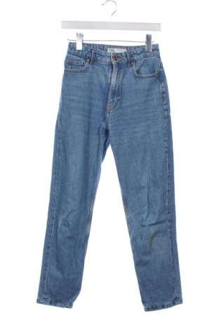 Дамски дънки Zara, Размер XS, Цвят Син, Цена 25,99 лв.