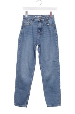 Blugi de femei Zara, Mărime XS, Culoare Albastru, Preț 73,36 Lei