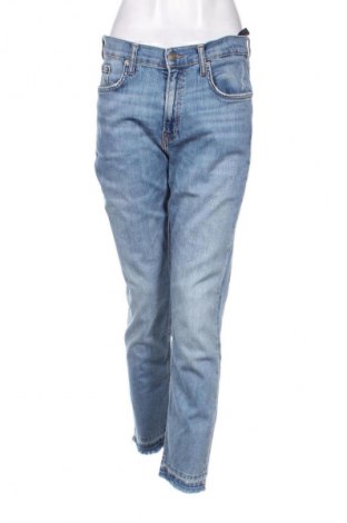 Damskie jeansy Zara, Rozmiar L, Kolor Niebieski, Cena 66,99 zł