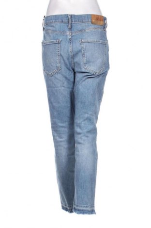 Damskie jeansy Zara, Rozmiar L, Kolor Niebieski, Cena 66,99 zł