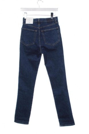 Дамски дънки Zara, Размер XS, Цвят Син, Цена 62,00 лв.