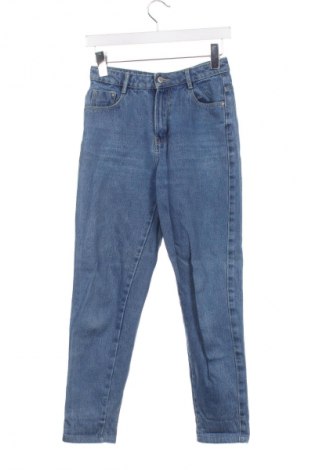 Damskie jeansy Zara Trafaluc, Rozmiar XS, Kolor Niebieski, Cena 63,31 zł