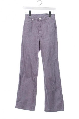 Damen Cordhose Monki, Größe XS, Farbe Lila, Preis € 12,79