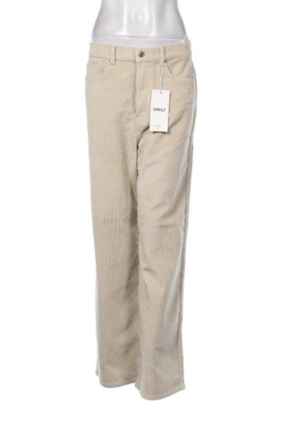 Damen Cordhose ONLY, Größe M, Farbe Beige, Preis 38,99 €