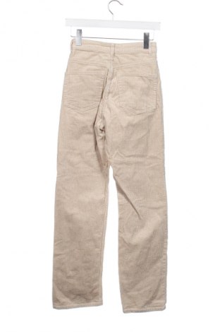Damen Cordhose Weekday, Größe XS, Farbe Ecru, Preis € 17,99