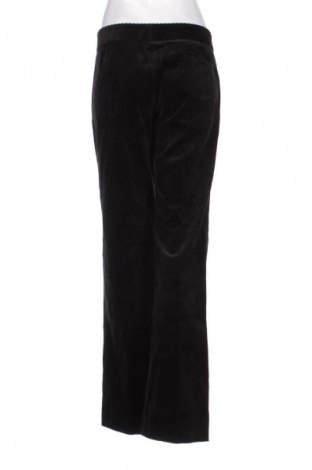 Pantaloni de velvet de femei Zara, Mărime L, Culoare Negru, Preț 73,36 Lei